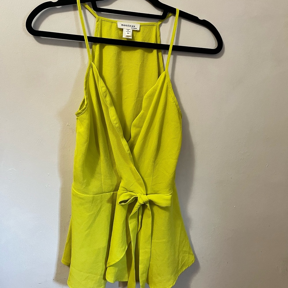 Lime blouse